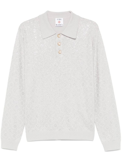 CASABLANCA ÁO POLO DÀI TAY