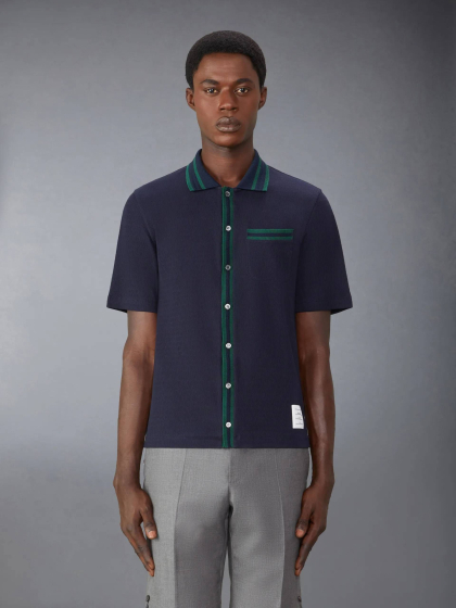 THOM BROWNE ÁO POLO