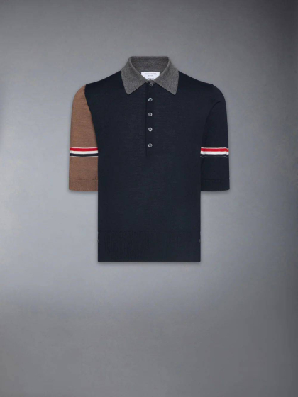 THOM BROWNE ÁO POLO