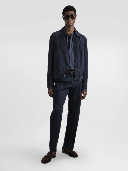 DOLCE & GABBANA ÁO KHOÁC DA