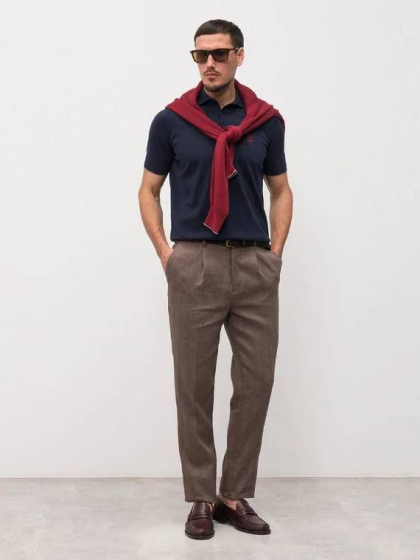 BRUNELLO CUCINELLI ÁO POLO