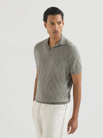 BRUNELLO CUCINELLI ÁO POLO
