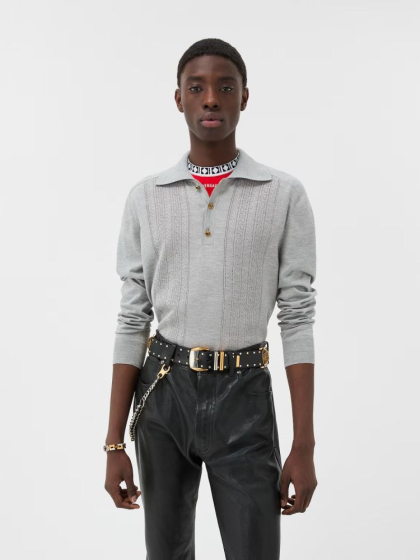 VERSACE ÁO LEN POLO