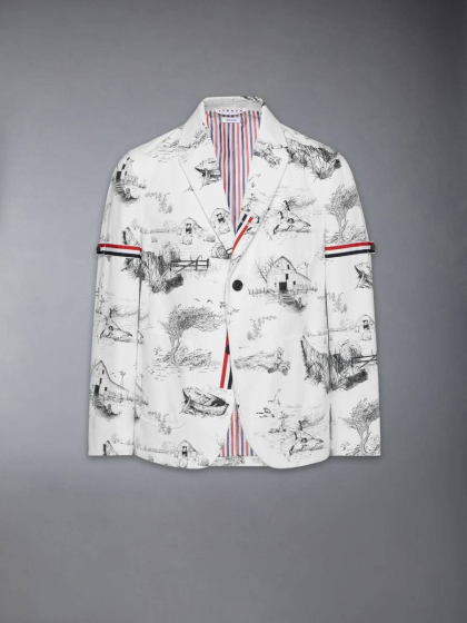 THOM BROWNE ÁO KHOÁC BLAZER